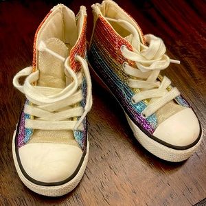 Children’s Place Rainbow Zip Sneakers